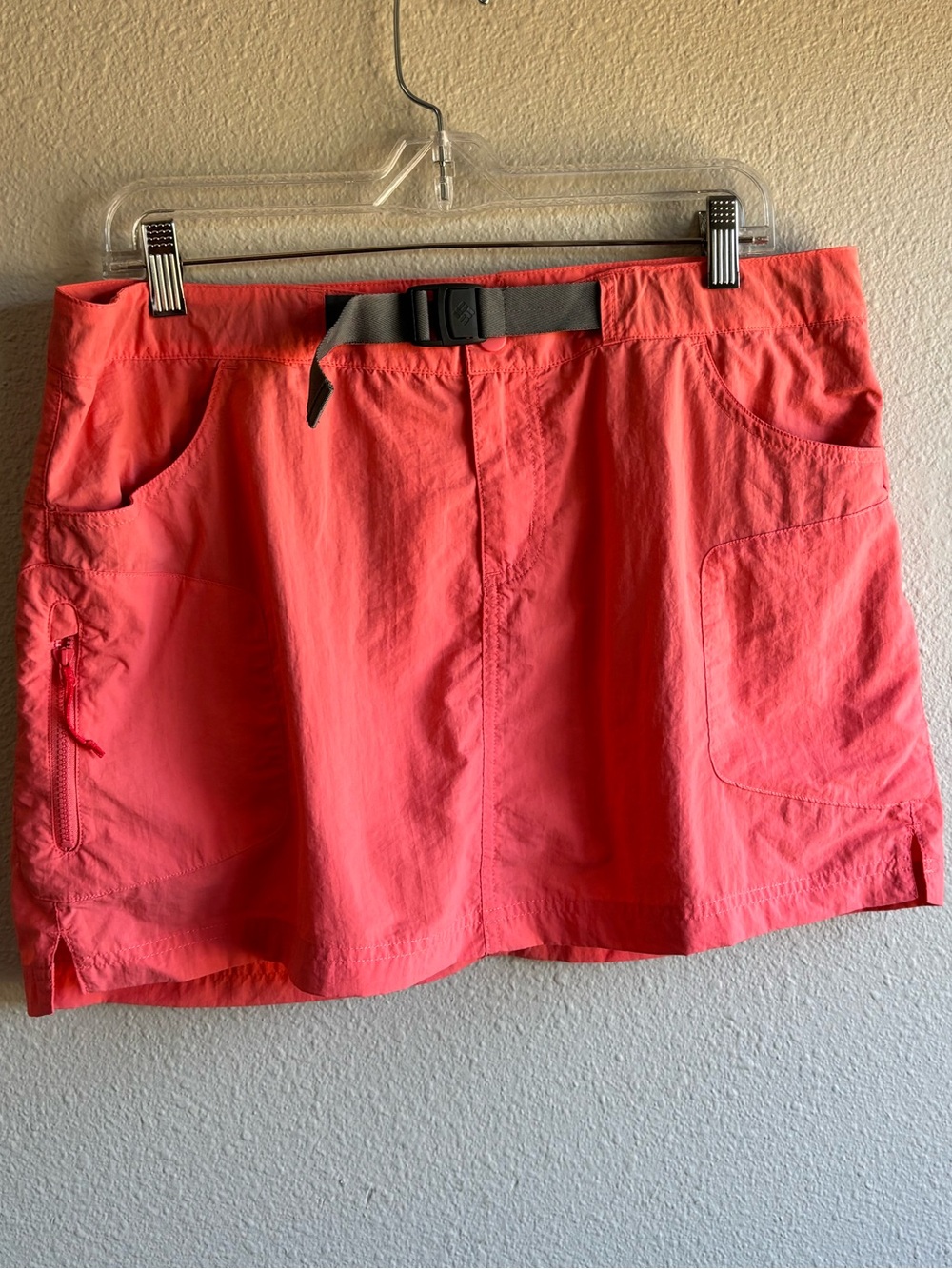 Coral Outdoor Skirt with Belt